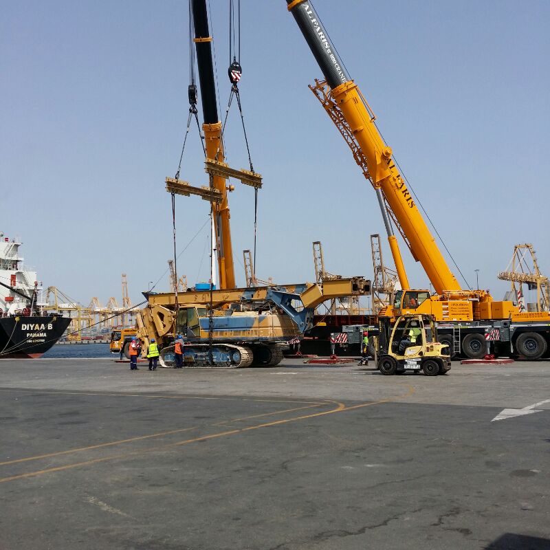 Drilling Rig R-920 - Dubai to Karachi 2014