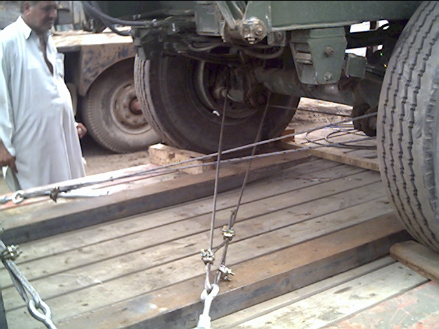 Lashing - Vehicles